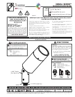 B-K lighting Denali Series Installation Instructions Manual предпросмотр