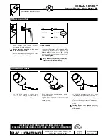 Предварительный просмотр 2 страницы B-K lighting Denali Series Installation Instructions