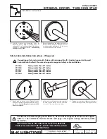 Preview for 3 page of B-K lighting DENALI ST-DE-TR-A Installation Instructions