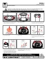 Preview for 5 page of B-K lighting DENALI Standard Installation