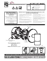 Preview for 1 page of B-K lighting EC Safety And Installation Instructions