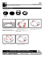 Preview for 8 page of B-K lighting HP2 SERIES Instructions Manual