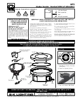 B-K lighting HP2 Manual предпросмотр