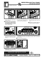 Preview for 8 page of B-K lighting HP2RM Installation Instructions Manual