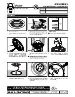Preview for 11 page of B-K lighting HP2RM Installation Instructions Manual