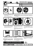 Предварительный просмотр 20 страницы B-K lighting HP2RM Installation Instructions Manual