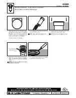 Preview for 2 page of B-K lighting HUME Standard Installation