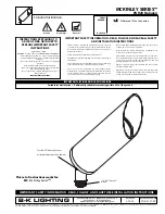 B-K lighting MCKINLEY Series Standard Installation предпросмотр