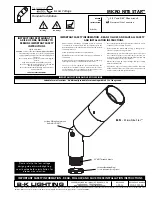 Preview for 1 page of B-K lighting MICRO NITE STAR Installation Instructions