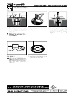 Preview for 3 page of B-K lighting MINI-MICRO RECESSED UPLIGHT Installation Instructions