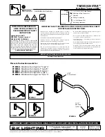 Предварительный просмотр 5 страницы B-K lighting Mini Micro Twin Sign Star Series Installation Instructions Manual