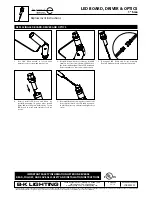 Preview for 8 page of B-K lighting Mini Micro Twin Sign Star Series Installation Instructions Manual