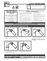 Предварительный просмотр 9 страницы B-K lighting Mini Micro Twin Sign Star Series Installation Instructions Manual