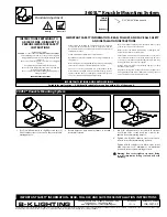 Preview for 3 page of B-K lighting MINI-MICRO Standard Installation