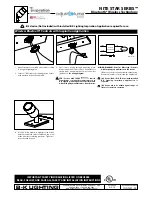 Предварительный просмотр 2 страницы B-K lighting NITE STAR SERIES Installation Instruction