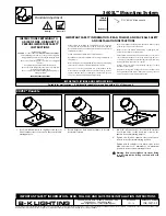 Preview for 3 page of B-K lighting NITE STAR SERIES Installation Instruction