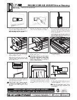 Preview for 8 page of B-K lighting PM2RM Installation Manual