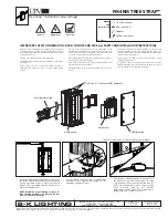 Preview for 3 page of B-K lighting PM4RM ROUND CAMLOCK Safety And Installation Instructions Manual