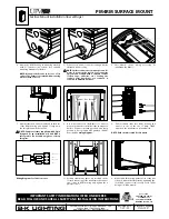 Preview for 6 page of B-K lighting PM4RM ROUND CAMLOCK Safety And Installation Instructions Manual