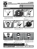 Preview for 2 page of B-K lighting PRECISION2 CO2 Series Installation Instructions Manual