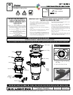 Preview for 1 page of B-K lighting Precision2 HP2 Series Installation Instructions