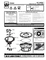 Предварительный просмотр 1 страницы B-K lighting Precision2 HP2 Series Manual