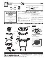 Preview for 1 page of B-K lighting Precision2 HP2 Series Quick Start Manual