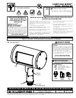 Preview for 1 page of B-K lighting SARATOGA Series Standard Installation