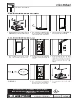 Preview for 4 page of B-K lighting Union Bollard Installation Instructions