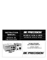 Предварительный просмотр 1 страницы B+K precision 1653A Instruction Manual