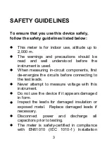 Preview for 5 page of B+K precision 830C Instruction Manual