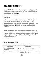 Preview for 108 page of B+K precision 830C Instruction Manual