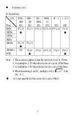 Preview for 9 page of B+K precision 885 Instruction Manual