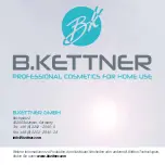 Preview for 31 page of B.Kettner BodyCurve User Manual