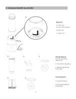 Preview for 6 page of b-kitchen EasyMIX BKMGmix301WH User Manual