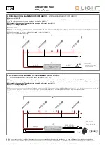 Предварительный просмотр 3 страницы B LIGHT LINEAR TUBE SLIM 674 8 Series Installation