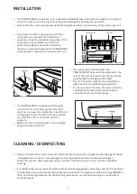 Preview for 5 page of B medical systems E003/043 Installation, Operation And Maintenance Manual