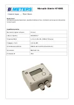 B meters H7-BM1 User Manual preview