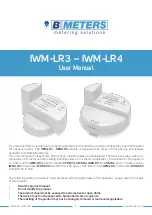 B meters IWM-LR3 User Manual preview