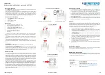 Preview for 1 page of B meters IWM-LR4 Quick Start Manual