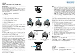 Предварительный просмотр 2 страницы B meters IWM-LR4 Quick User Manual