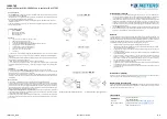 B meters IWM-TX5 Manual предпросмотр