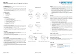 Предварительный просмотр 2 страницы B meters IWM-TX5 Manual