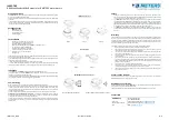 Предварительный просмотр 2 страницы B meters IWM-TX5 Quick Start Manual