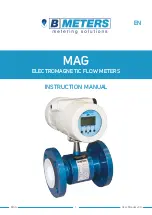 Предварительный просмотр 1 страницы B meters MAG Instruction Manual