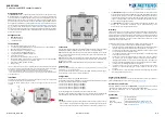 Предварительный просмотр 2 страницы B meters MB-PULSE4 Quick User Manual