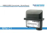 Preview for 1 page of B meters RFM-C1 Device Manual