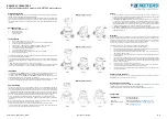 Предварительный просмотр 2 страницы B meters RFM-TX1.1 Manual