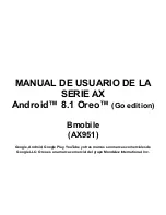 B-mobile AX series User Manual предпросмотр