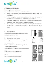 Preview for 7 page of b-mola NCCO1702/DMA Operation Manual